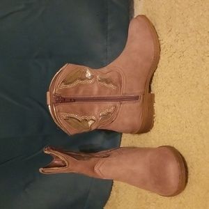 Madden girl kids purple boots